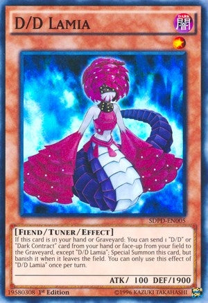D/D Lamia (5) (SDPD) - YuGiOh Single