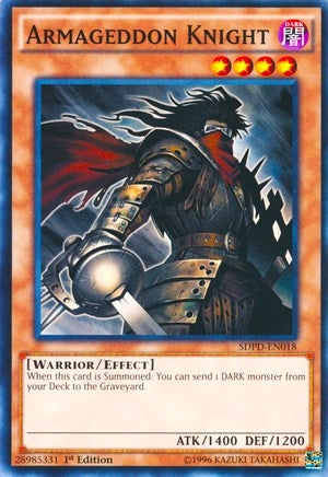 Armageddon Knight (18) (SDPD) - YuGiOh Single