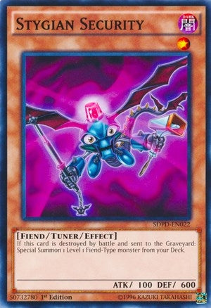 Stygian Security (22) (SDPD) - YuGiOh Single