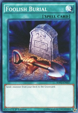 Foolish Burial (27) (SDPD) - YuGiOh Single