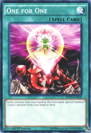 One for One (28) (SDPD) - YuGiOh Single