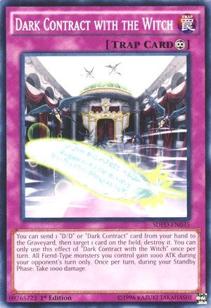Dark Contract with the Witch (35) (SDPD) - YuGiOh Single