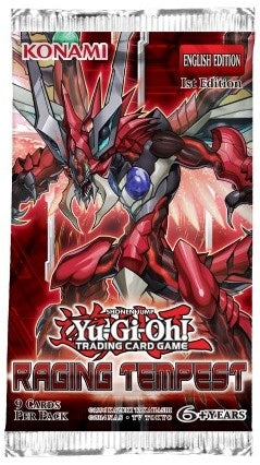 Raging Tempest Booster Pack (RATE) - YuGiOh Sealed