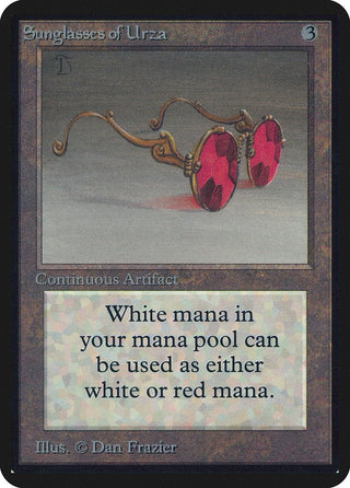 Sunglasses of Urza [LEA] - MTG Single
