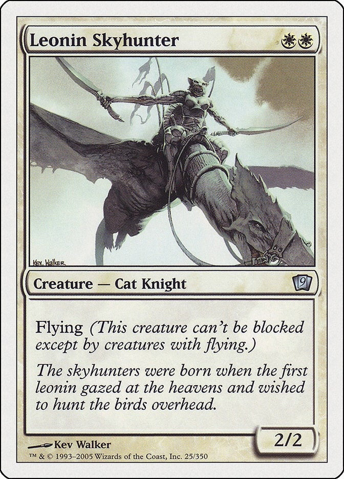 Leonin Skyhunter (25) [9ED] - MTG Single