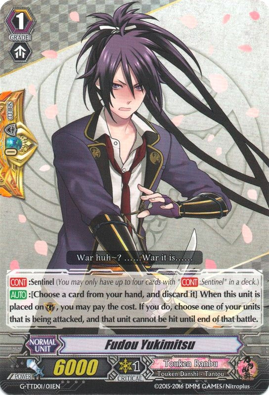Fudou Yukimitsu (1011) [G-TTD01] - Cardfight Vanguard Single