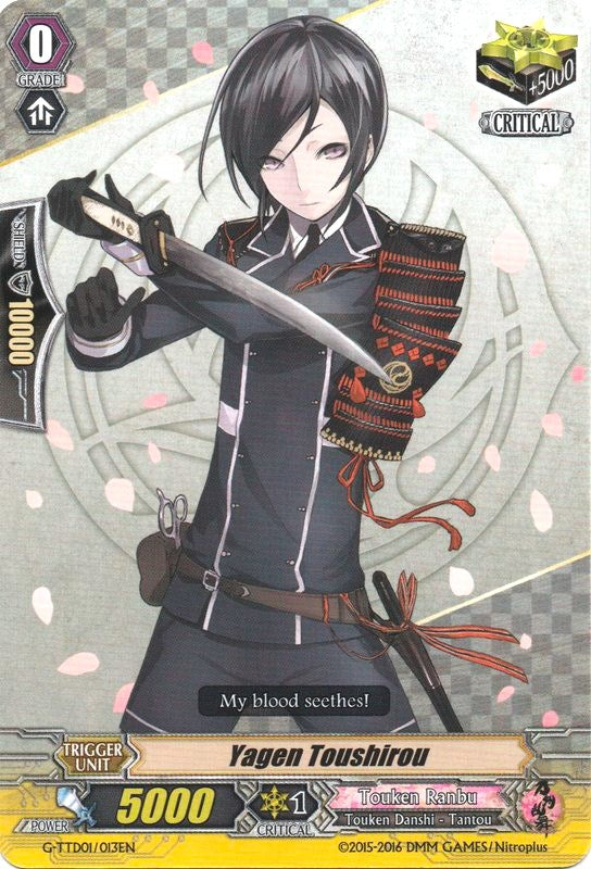 Yagen Toushirou (1013) [G-TTD01] - Cardfight Vanguard Single