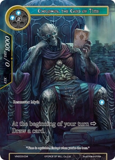 Chronos the God of Time (3034) [VIN003] - Force of Will Single