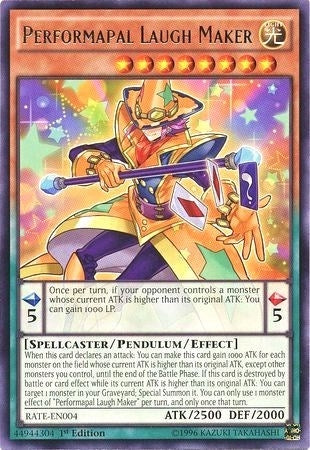 Performapal Laugh Maker (4) (RATE) - YuGiOh Single