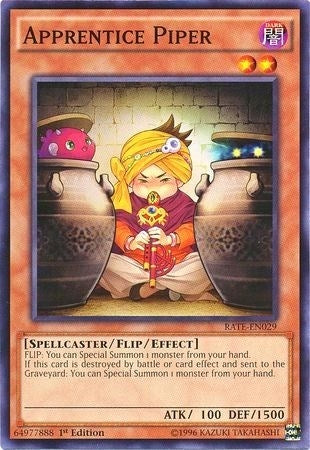 Apprentice Piper (29) (RATE) - YuGiOh Single