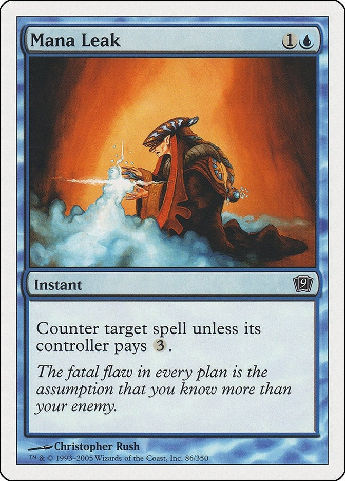 Mana Leak (86) [9ED] - MTG Single