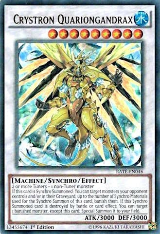 Crystron Quariongandrax (46) (RATE) - YuGiOh Single