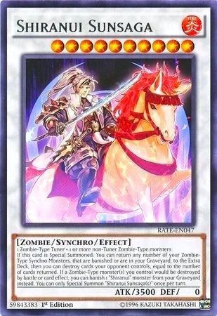 Shiranui Sunsaga (47) (RATE) - YuGiOh Single