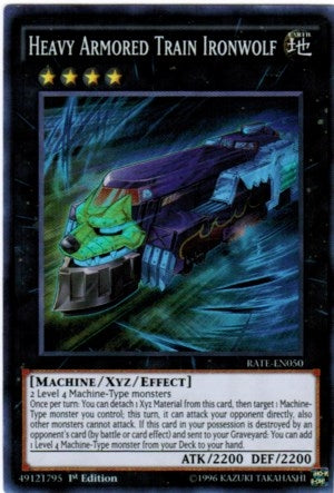 Heavy Armored Train Ironwolf (50) (RATE) - YuGiOh Single