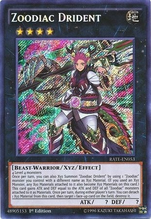 Zoodiac Drident (53) (RATE) - YuGiOh Single