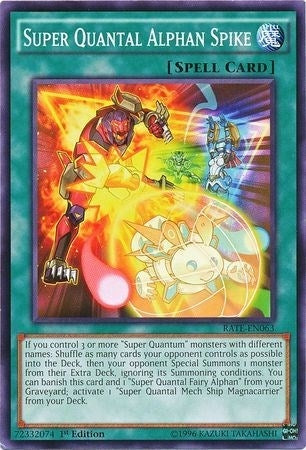 Super Quantal Alphan Spike (63) (RATE) - YuGiOh Single