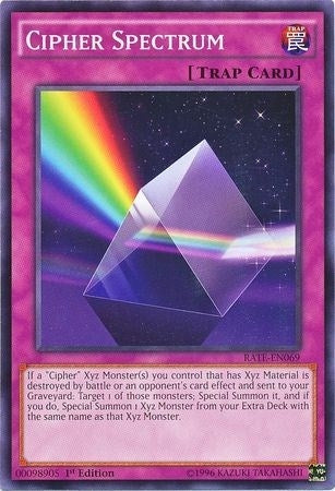 Cipher Spectrum (69) (RATE) - YuGiOh Single