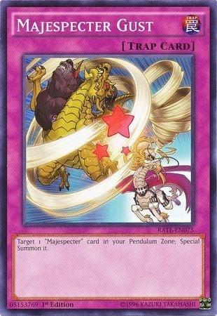 Majespecter Gust (75) (RATE) - YuGiOh Single
