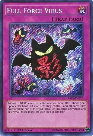 Full Force Virus (78) (RATE) - YuGiOh Single