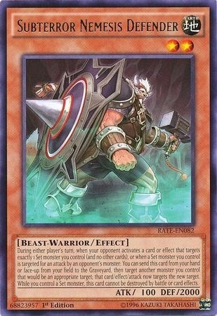 Subterror Nemesis Defender (82) (RATE) - YuGiOh Single