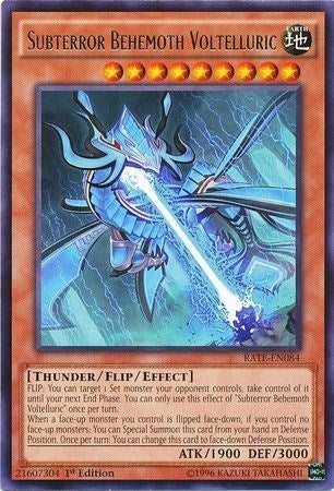 Subterror Behemoth Voltelluric (84) (RATE) - YuGiOh Single