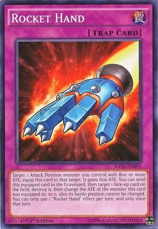 Rocket Hand (93) (RATE) - YuGiOh Single