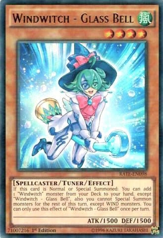 Windwitch - Glass Bell (98) (RATE) - YuGiOh Single