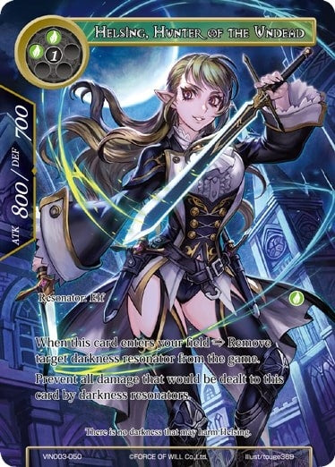 Helsing Hunter of the Undead (3050) [VIN003] - Force of Will Single