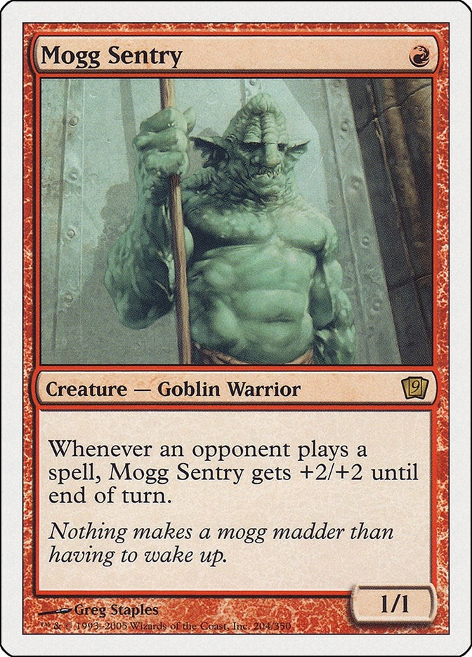 Mogg Sentry (204) [9ED] - MTG Single
