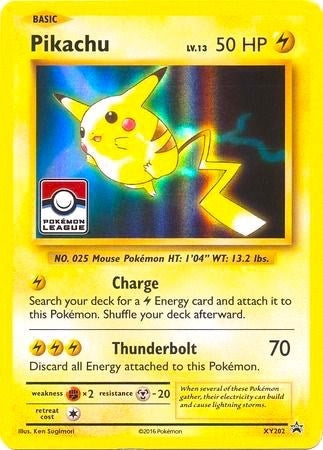 Image for Pikachu - XY202 (Pokemon League) (XY202) (League & Championship Cards) - Pokemon