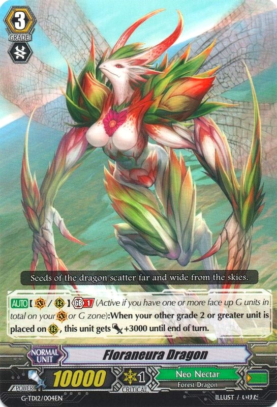 Floraneura Dragon (12004) [G-TD12] - Cardfight Vanguard Single
