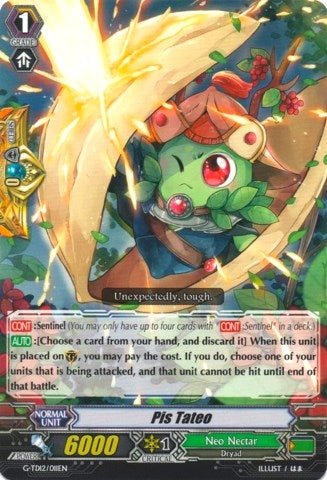 Pis Tateo (12011) [G-TD12] - Cardfight Vanguard Single