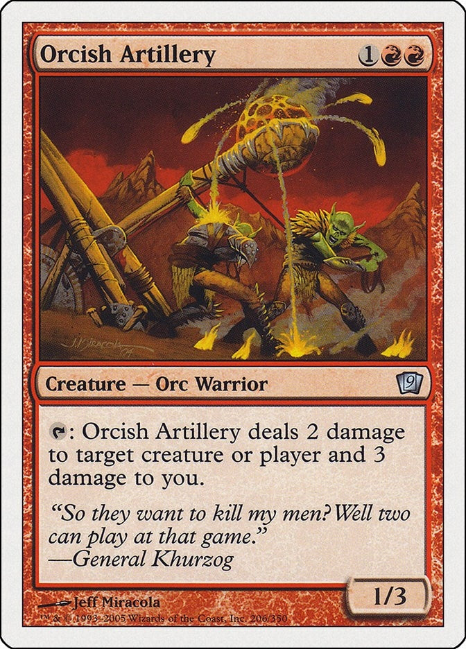 Orcish Artillery (206) [9ED] - MTG Single