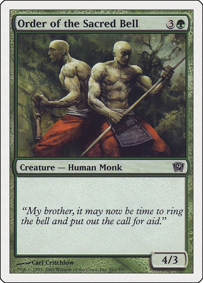 Order of the Sacred Bell (261) [9ED] - MTG Single