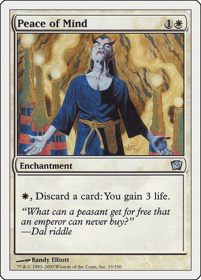Peace of Mind (33) [9ED] - MTG Single