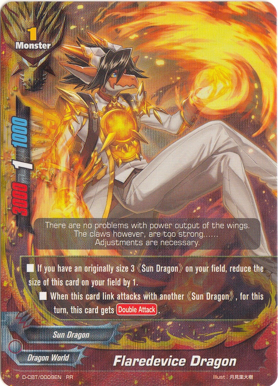 Flaredevice Dragon (9) [D-CBT] - Future Card BuddyFight Single