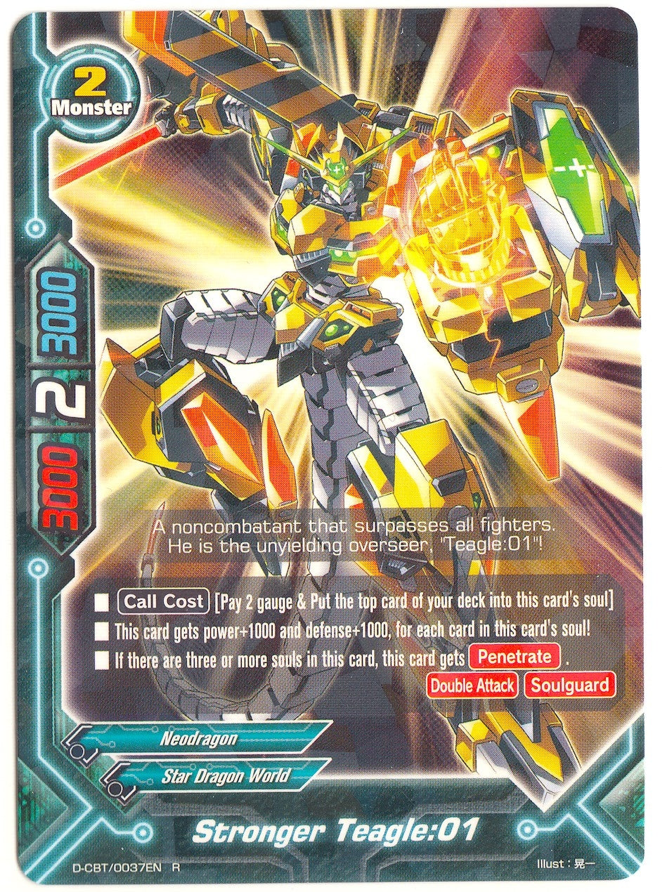 Stronger Teagle:01 (37) [D-CBT] - Future Card BuddyFight Single