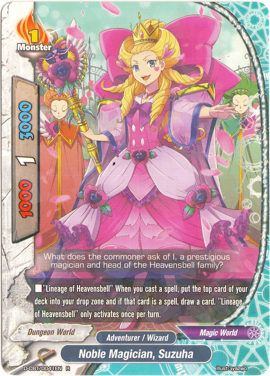 Noble Magician Suzuha (41) [D-CBT] - Future Card BuddyFight Single