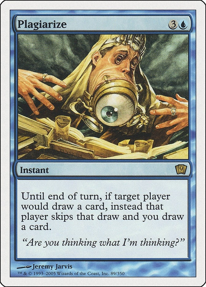 Plagiarize (89) [9ED] - MTG Single