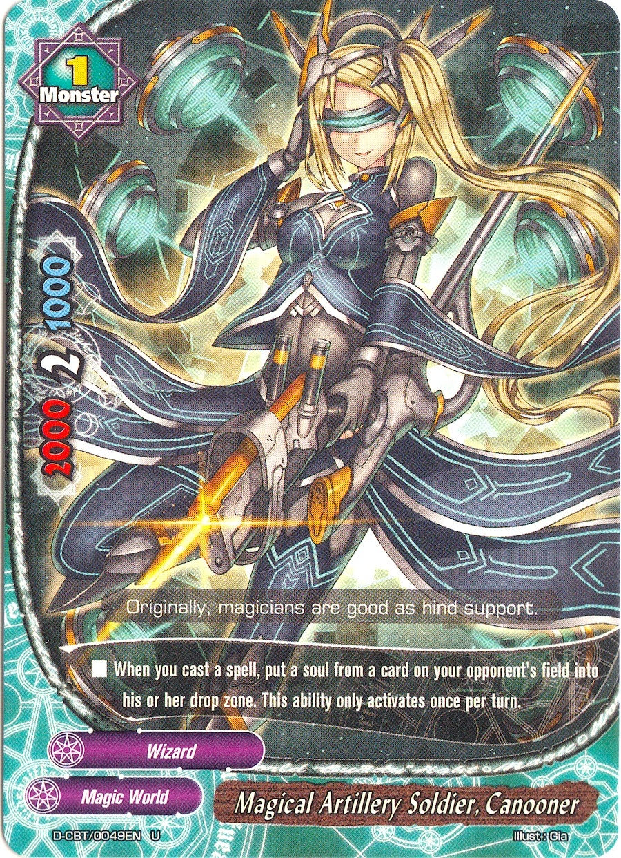 Magical Artillery Soldier Canooner (49) [D-CBT] - Future Card BuddyFight Single