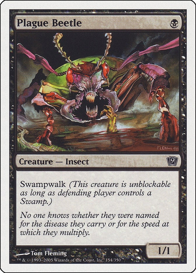 Plague Beetle (154) [9ED] - MTG Single