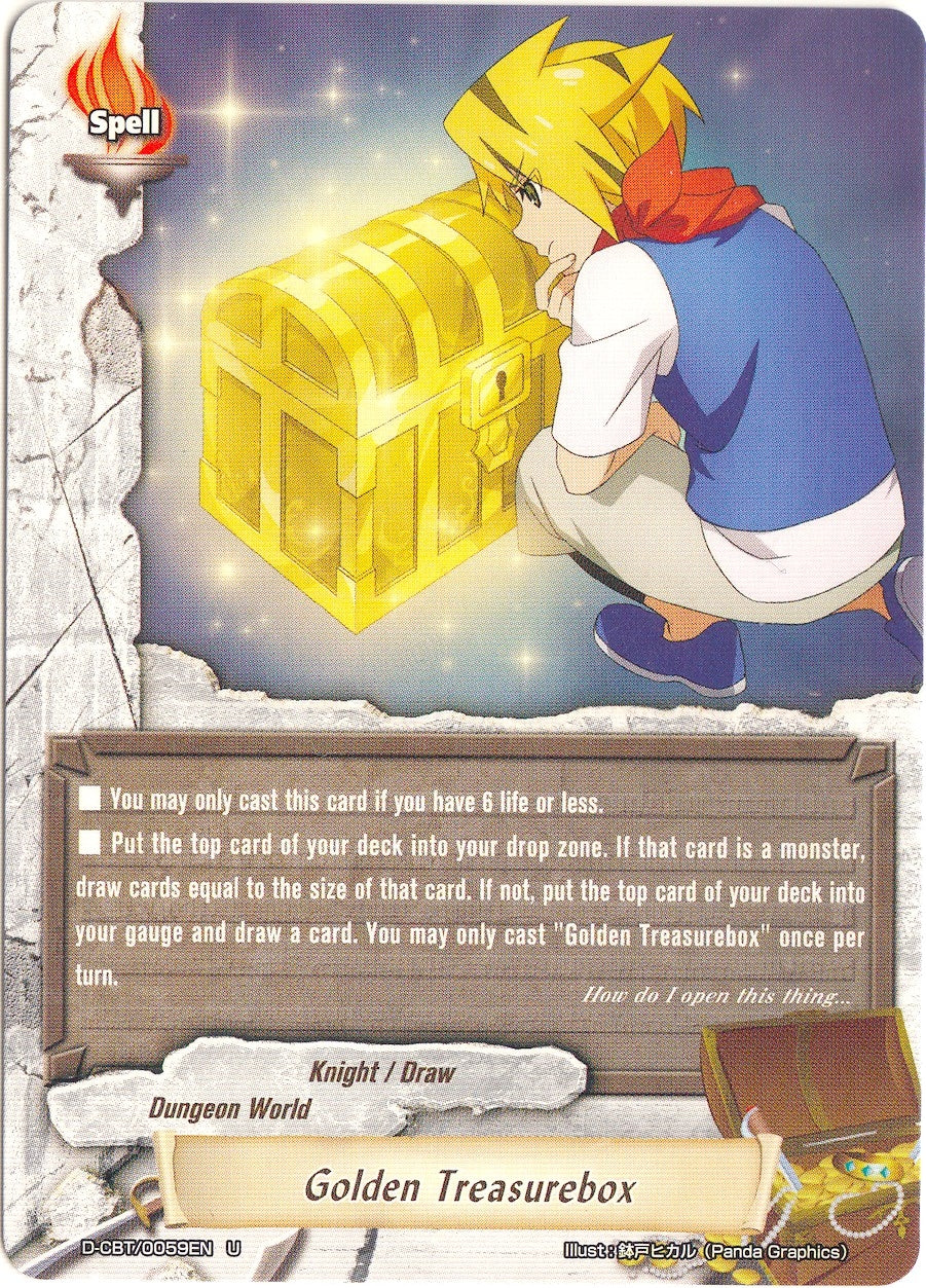 Golden Treasurebox (59) [D-CBT] - Future Card BuddyFight Single