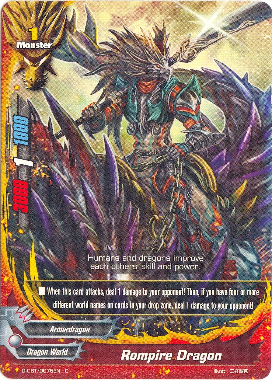Rompire Dragon (75) [D-CBT] - Future Card BuddyFight Single