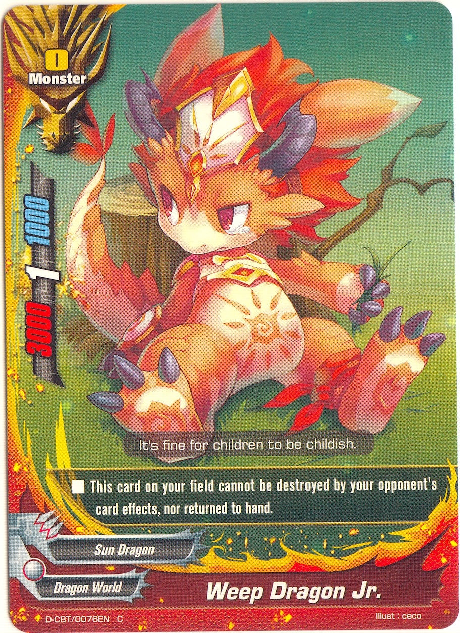 Weep Dragon Jr. (76) [D-CBT] - Future Card BuddyFight Single