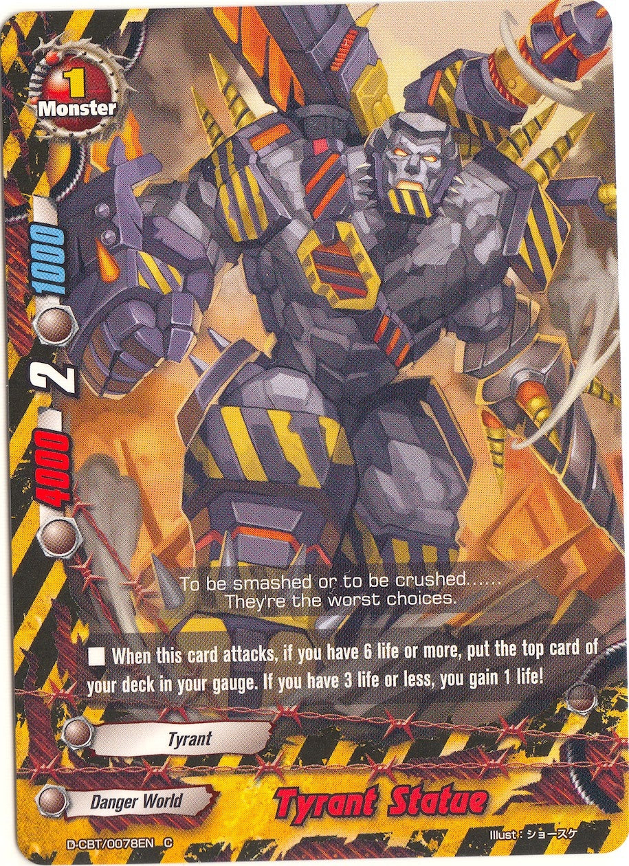 Tyrant Statue (78) [D-CBT] - Future Card BuddyFight Single