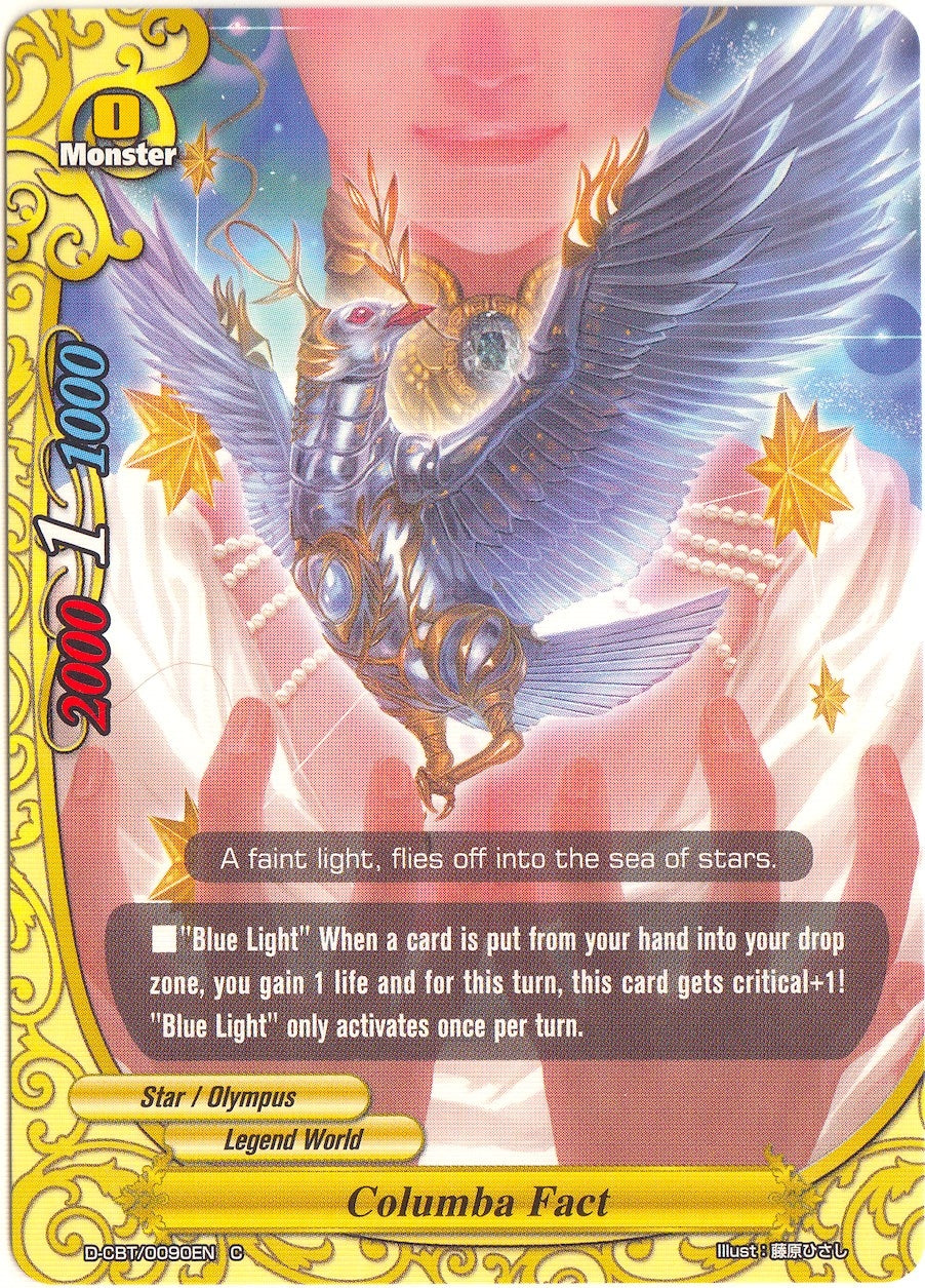 Columba Fact (90) [D-CBT] - Future Card BuddyFight Single