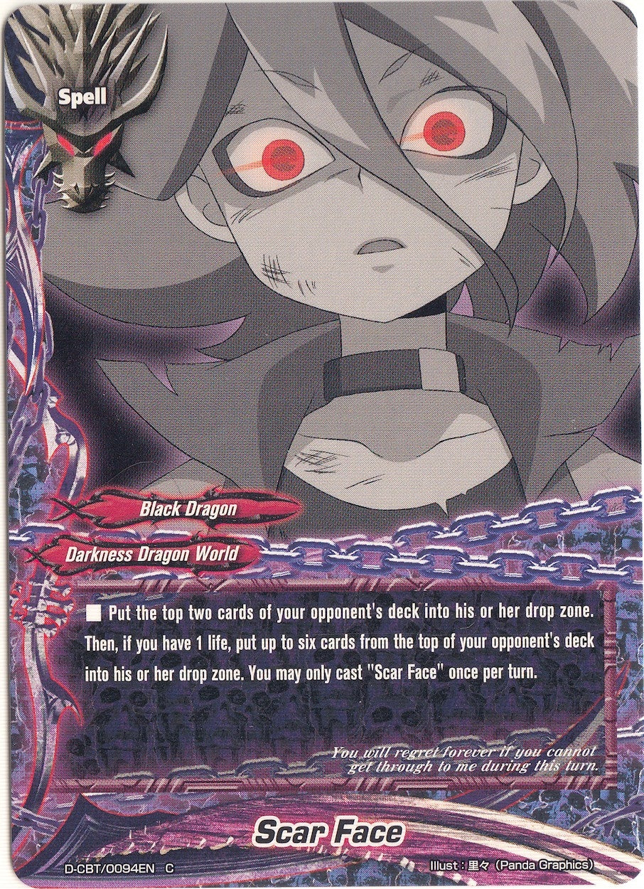 Scar Face (94) [D-CBT] - Future Card BuddyFight Single