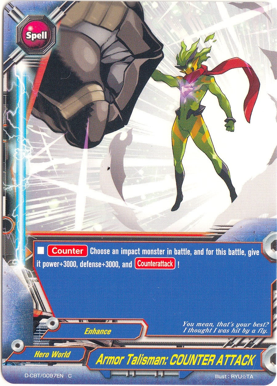 Armor Talisman: COUNTER ATTACK (97) [D-CBT] - Future Card BuddyFight Single