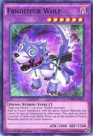 Frightfur Wolf (21) (FUEN) - YuGiOh Single