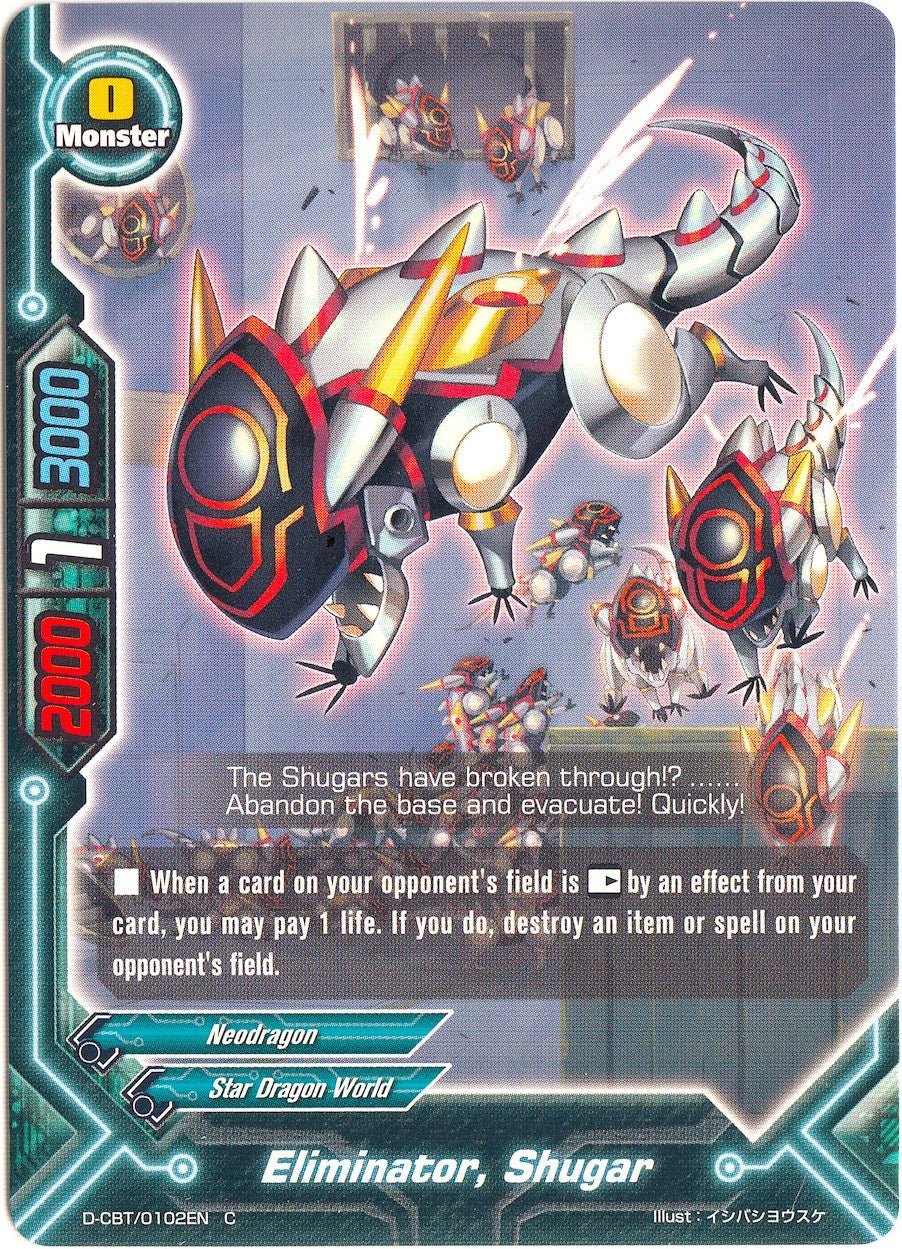 Eliminator Shugar (102) [D-CBT] - Future Card BuddyFight Single